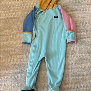 Patagonia infant micro D bunting 12-18 months